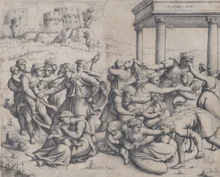 Der Kindermord von Bethlehem, 1545.