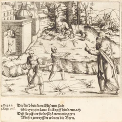 Die Ermordung der Kinder von Bethel, 1547.