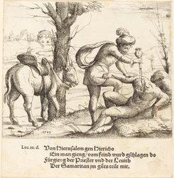 Das Gleichnis vom barmherzigen Samariter, 1549