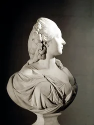Porträt von Jeanne Bécu, Gräfin (oder Madame) du Barry (1743-1793), Paris, Musée du Louvre - Madame du Barry (geborene Marie Jeanne Bécu)