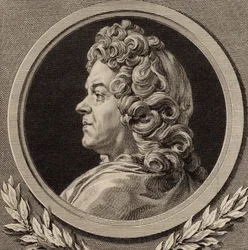 Porträt des Komponisten Jean-Baptiste Lully 1632-1687, 1770