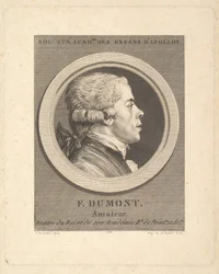Porträt von François Dumont, 1788