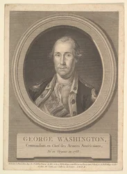 Porträt von George Washington, August 1836