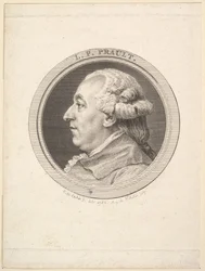 Porträt von L. F. Prault, 1787
