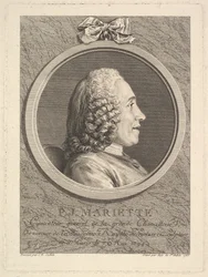 Porträt von Pierre-Jean Mariette