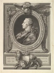 Porträt von Viktor Amadeus III., König von Sardinien, 1777