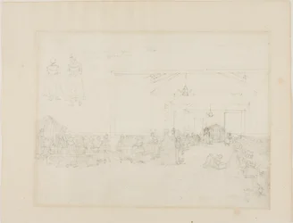 Studie für Speisesaal, Asyl