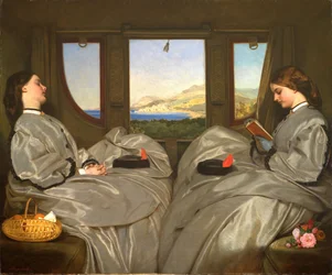 Die Reisegefährten, 1862.