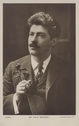 Fritz Kreisler, österreichischer Geiger und Komponist