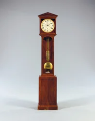 Monatsgehende Bodenstanduhr mit Zeitgleichung und Vollkalender, 1806