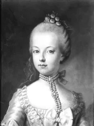 Porträt von Marie-Antoinette (1755-93) von Habsburg-Lothringen, ca. 1771