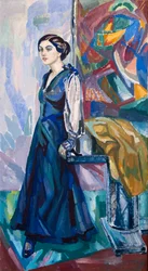 Porträt von Frau Carin Östberg