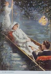 In der Dämmerung