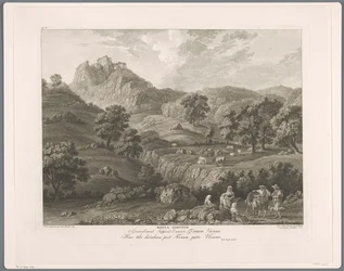 Blick auf Roccagiovine