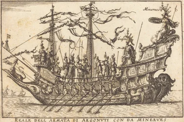 Reale der Argonauten mit Minerva