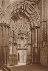 Bischof Alcocks Kapelle vom Reho-Chor, Ely Kathedrale