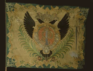 Flagge des Leib-Garde Preobrazhensky Regiments, 1742