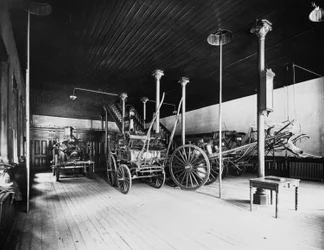 Engine House No. 40, Chicago, Illinois, USA, ca. 1905