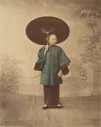 Frau aus Kanton, 1870er Jahre