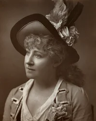 Lydia Thompson, britische Tänzerin, Schauspielerin und Theaterproduzentin, 1886