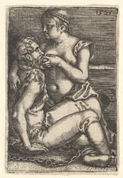 Cimon und Pero, Mitte des 17. Jahrhunderts