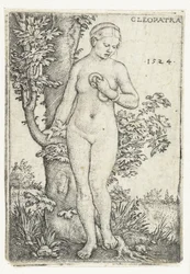 Tod der Kleopatra mit Schlange bei einem Feigenbaum Kleopatra