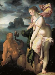 Glaucus und Scylla, 1581