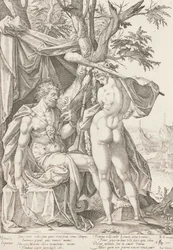 Herkules und Omphale, 1590