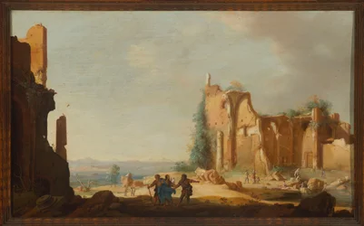 Christus auf dem Weg nach Emmaus