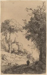Teil der Via Flaminia