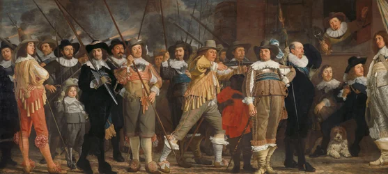 Milizkompanie des VIII. Bezirks unter dem Kommando von Hauptmann Roelof Bicker