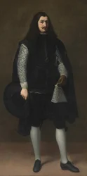 Ein Ritter von Alcántara oder Calatrava, ca. 1650-55