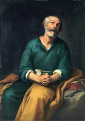 Heiliger Petrus in Tränen