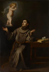 Die Vision des heiligen Antonius von Padua, 1652