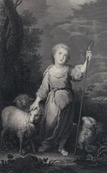 Der gute Hirte (Gravur)