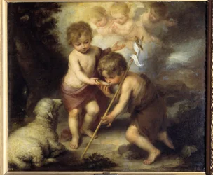 Kinder in der Muschel