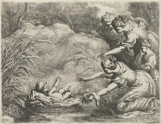 Moses aus dem Nil gerettet