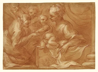 Mystische Hochzeit der heiligen Katharina