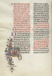 Missale: Fol. 275v: Verkündigung, 1469
