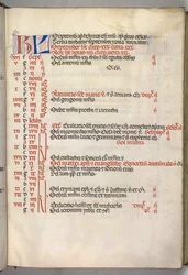 Missale: Fol. 7r: September Kalenderseite, 1469
