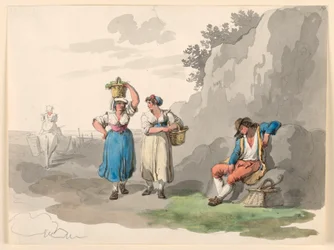 Rückkehr von der Weinlese, 1807-08