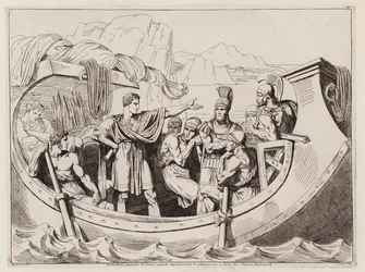 Julius Caesar von kilikischen Piraten gefangen, ca. 75 v. Chr.