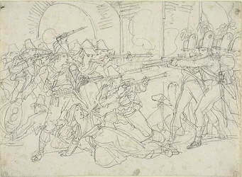 Studie zu Ereignissen aus dem Leben von Massaroni, einem italienischen Banditen