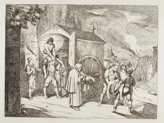 Der Wagen mit den Toten in San Lorenzo