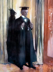 Edward Terry in My Pretty Maid, ca. 1902