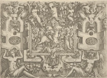 Figur zu Pferd, die ein Schwert hält und über eine am Boden liegende Figur reitet, ca. 1540-80