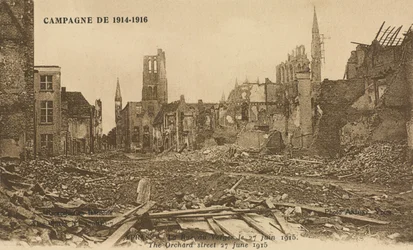 Die Rue de Verger, 27. Juni 1915
