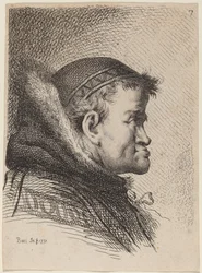 Kopf eines Klerikers