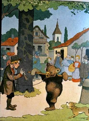 Der Bärenführer, Illustration aus 