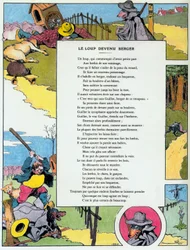 Der Wolf als Schäfer, Illustration aus 